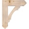 Ekena Millwork Olympic Arts & Crafts Smooth Bracket, Douglas Fir, 5 1/2"W x 24"D x 28"H BKT06X24X28OLY03SDF - alternate 3